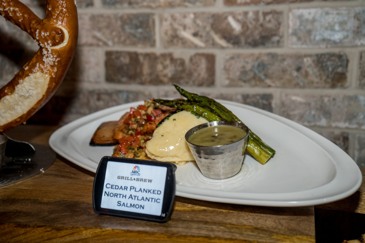 NBC Sports Grill & Brew full menu, HD photos, and details!